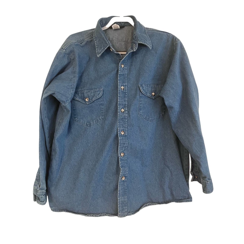 Vintage OshKosh Mens Denim Shirt